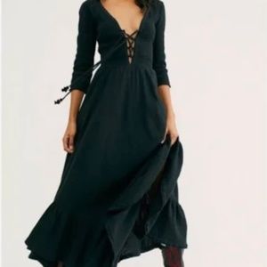 Free People Perfect Solution Maxi Dress Size Small